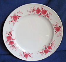 Seltmann Weiden, Kuchenteller 19cm, Teller Annabell rote Blume weitere Porzellan