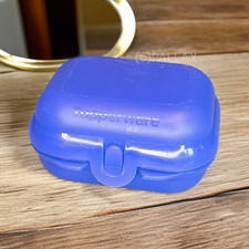 TUPPERWARE A27 MINI-TWIN LILA  BROTDOSE VESPERBOX