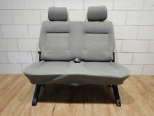 Sitzbank VW T4 T-IV Transporter Caravelle Sitze Stoff 2 Sitzreihe Stoff grau