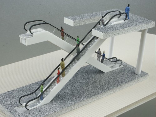 Rolltreppe zwei geschossig - , zwei-geschossig