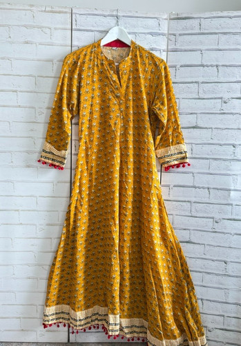 Folkloristisches kurta kleid - folkloristisches,