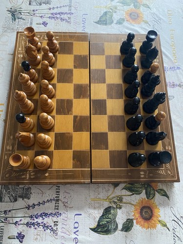 3in1 schach backgammon dame - schach,