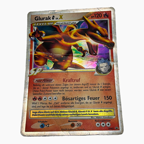 Pokémon tcg glurak - tcg, lv.x