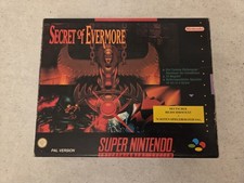 SNES Super Nintendo Secret of