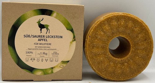 Willdlutscher leckstein apfel - leckstein,