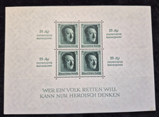 Deutsches Reich Block 9 Kulturförderung Postfr.  **  #Album Block 9/2