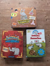 3 x Sammelbox Otto Waalkes Ottifanten komplett Nr.1, Märchenwelt, Europareise