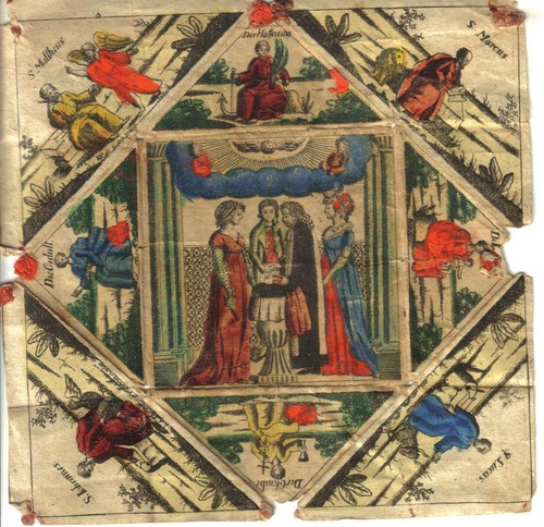 Barock taufbrief 1804 - barock,