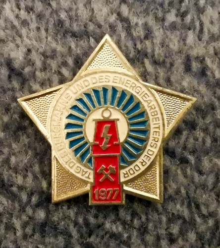 Abzeichen tag des - abzeichen, bergmanns