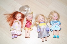 Barbie 4 Puppen gebraucht Kinder klein