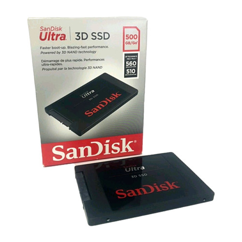 Sandisk ultra ssd 500gb - ultra®, 3d
