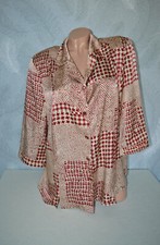 *NEU* Megaschöne HAHNENTRITT Bluse Longbluse von AZ MODELL, Gr. L XL 46 48