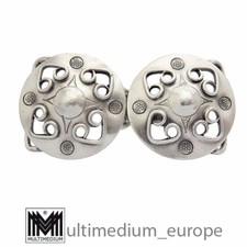 Jugendstil Silber Gewandspange Schließe celtic cymric silver buckle