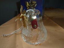 Original Wather Glas Bleikristall Glas Glocke Weihnachten Baum Dekoration OVP