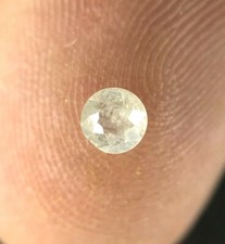 Natürlicher Diamant Tambuli 0.19tcw Milchig Weiß Funkelnde Rose Cut für Geschenk