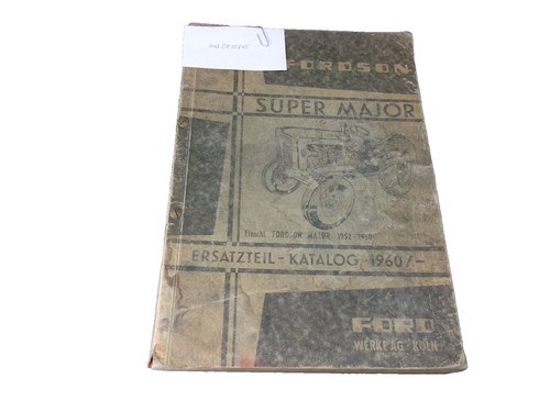 Ersatzteilkatalog fordson - ersatzteilkatalog:,