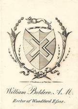Original Kupferstich-Wappen
