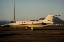 Dia XA-ROX Learjet 24 10.09.1995 35mm gerahmt OP-O12-26
