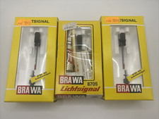 Brawa H0 8705 Lichtsignal 3 Stück OVP