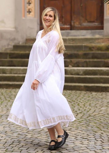 Mat fashion lagenlook kleid - mat,