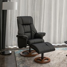 HOMCOM Relaxsessel mit Hocker