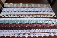 Spitzen Borten Konvolut ges