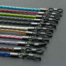 Brillenhalsband PU Leder Umhängeband Sonnenbrille Brillenhalter Umhängeband UK