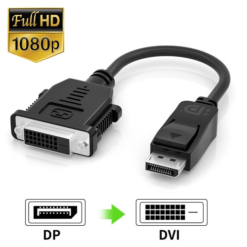 Displayport dvi kabel - displayport,