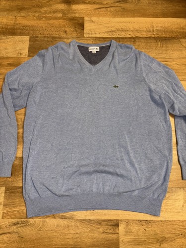Lacoste herren neck pullover - v,