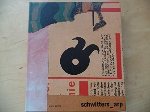 Schwitters arp buch - schwitters, hatje