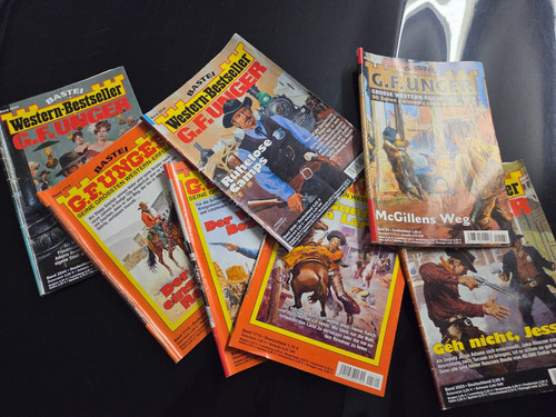 Unger wildwestromane hefte - g.f.unger,