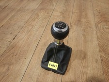 Schaltknauf Audi A1 8X S-line Leder Schwarz 6 Gang Original