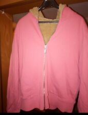 Sweatjacke, altrosa, Teddy Futter, Gr. 36