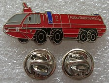 Pin Anstecker Feuerwehr Panther Flughafen Leipzig-Halle Badge Spilla Art. 6174
