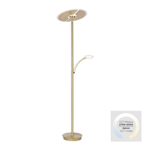 Led deckenfluter messing - led,