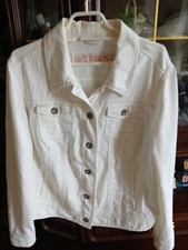 Damen Jacke Jeansjacke CECIL  Größe L Farbe Weiß