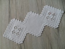 Hardanger Handarbeit kleiner Läufer