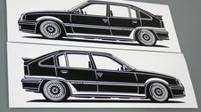 Opel kadett gsi sticker - opel,