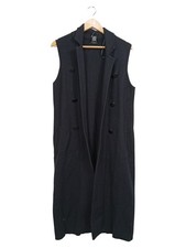 Rachel Zoe Damen Anzugweste Elegant Business Schwarz Gr. 40/L