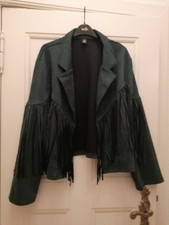 Hammer Jacke Fransen Wildleder