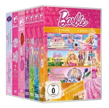 Barbie - 19-Filme-Set (u.a. als Rapunzel / Fairytopia) # 19-DVD-SET-NEU