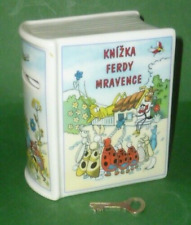 Thun Porzellan Spardose Kinderspardose Buch Knizka Ferdy Mravence Dose Buchform