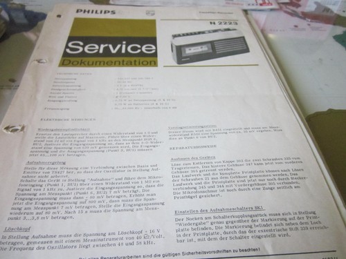 Philips cassetten recorder - philips,