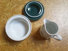 Winterling Zuckerdose und Milchkännchen Milch Zucker Set weiß 3 teilig