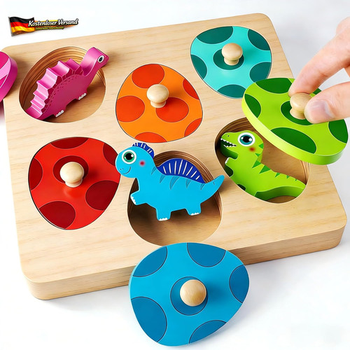 Montessori steckpuzzle für - montessori,