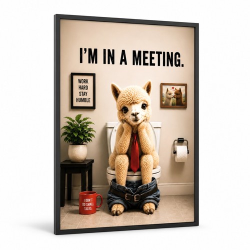 Lustiges gäste poster - poster, i'm