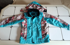 NKD Sport Schneejacke Jacke Skijacke Winterjacke Kinder Jacke Gr. 122/128 Blau
