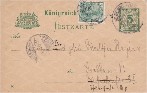 Germania ganzsache von - germania:,