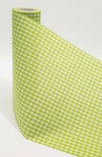 Deko-Stoff Karo-Tischband 20cm