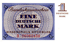 Bundeskassenschein  ==  1  Mark  ==  kassenfrisch  ==  Ro 317  ==  UNC  ========